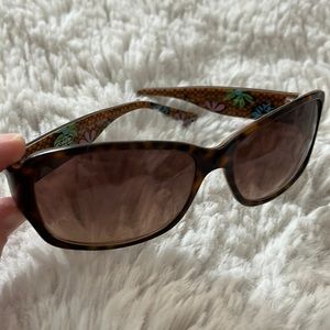 Y2k Vintage Coach Tortoiseshell Sunglasses - image 1